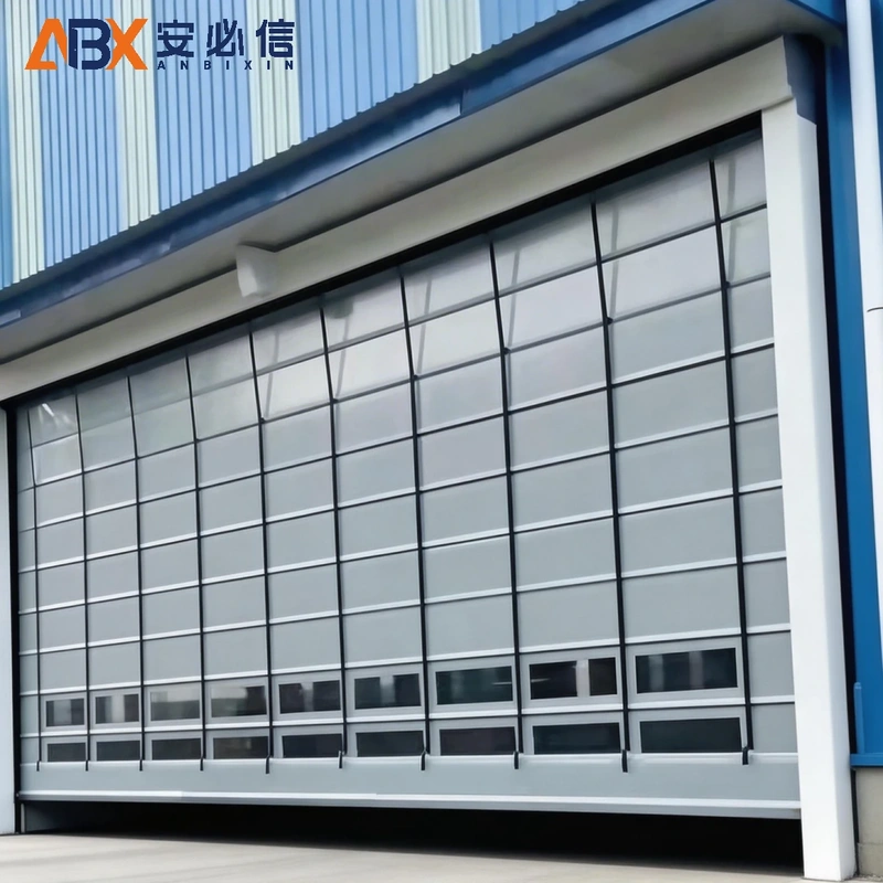 张掖市软帘堆积门